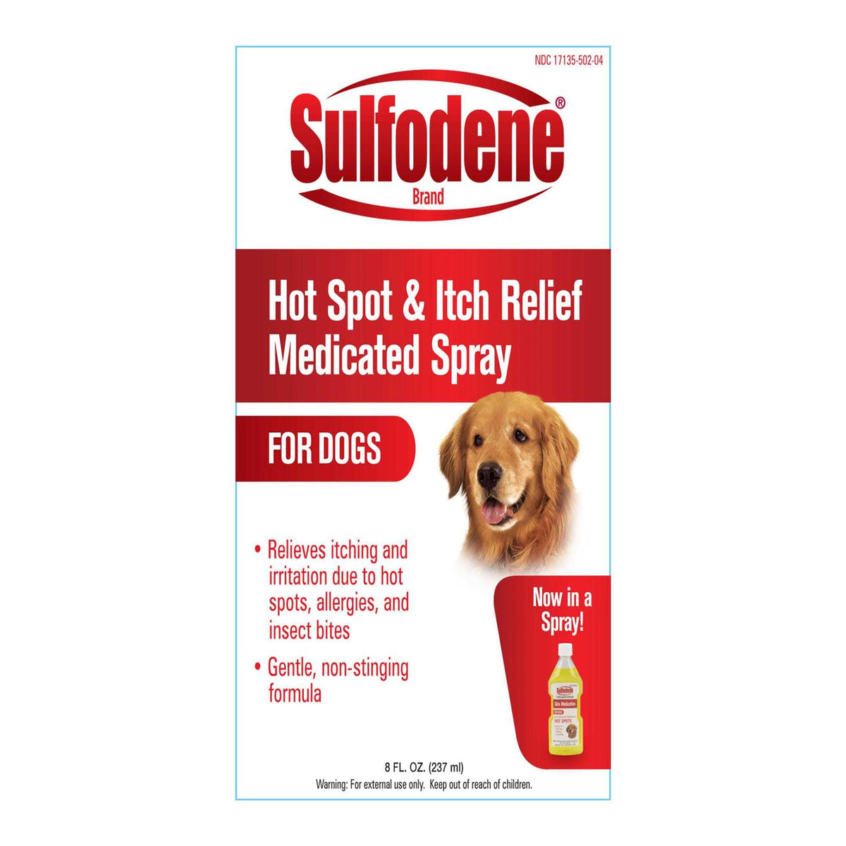 Medicated Itch Relief Spray F98063