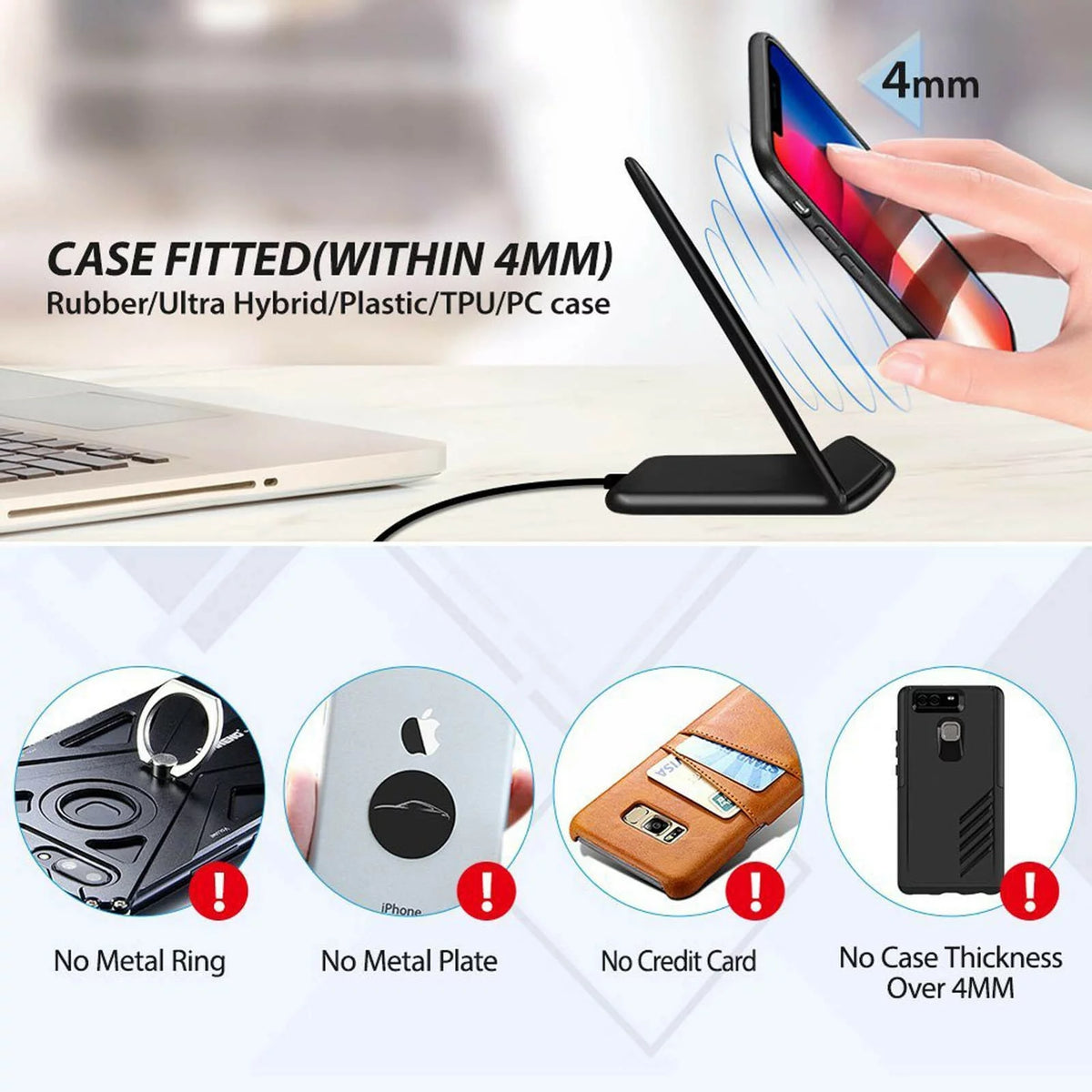 10W Fast Wireless Charging Pad K89230