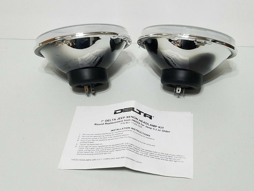 Mustang Headlight Xenon H4 Pair D834743
