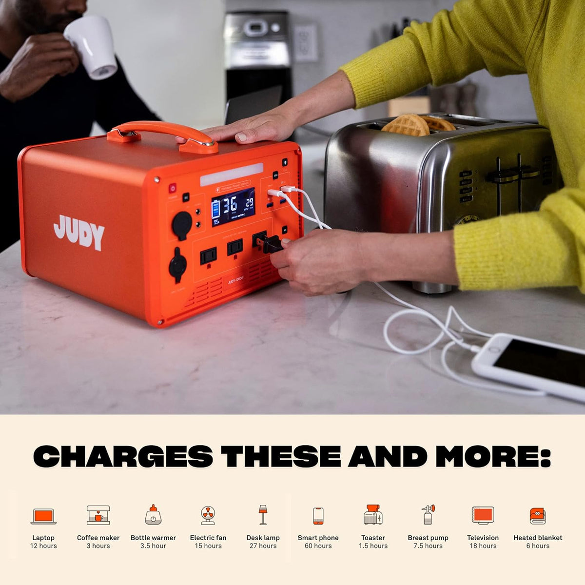 Portable 1000W Power Station K3483
