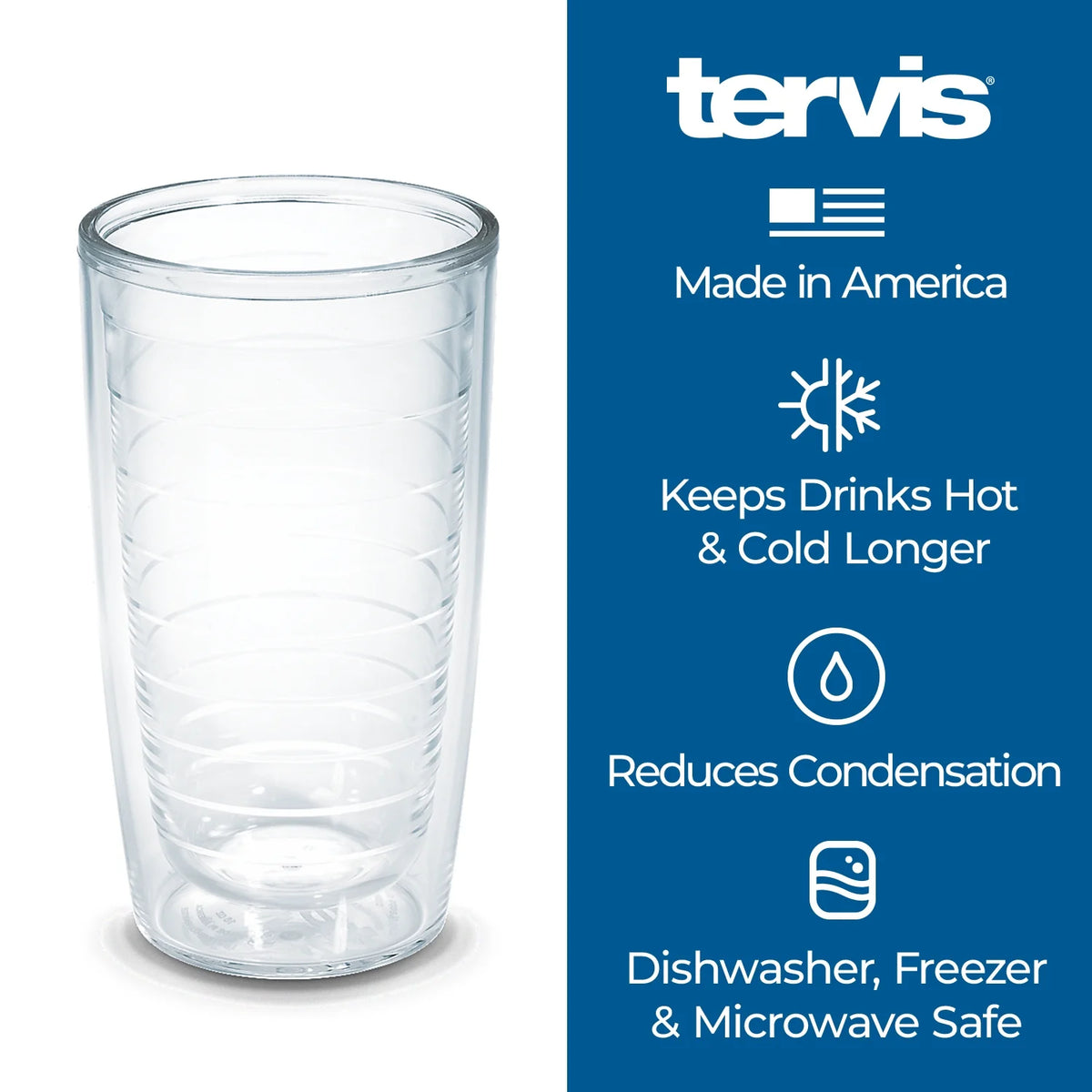 Double Walled Insulated Tumbler Travel Cup, 16oz X17893