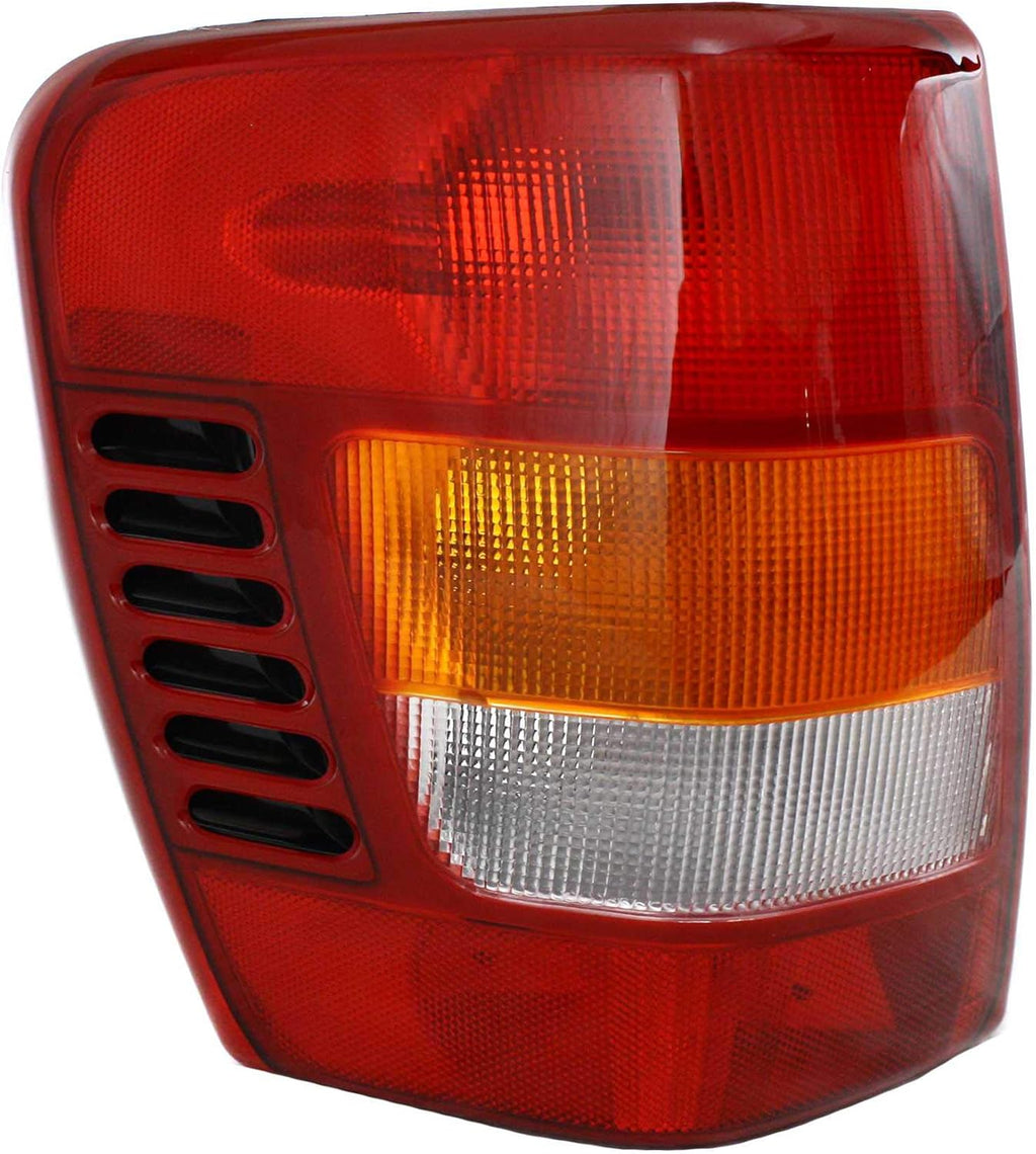 Tail Light Lens and Housing for 1999-2002 Jeep Grand Cherokee Driver Side Pack of 2 V60778