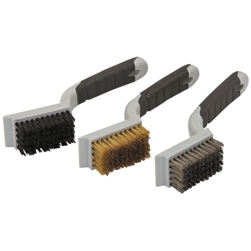 3 Piece Soft Grip Wide Brush Set T2254