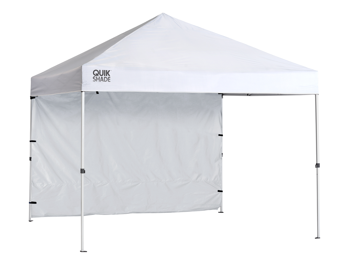 10' x 10' Instant Canopy with Wall Panel, White K6095