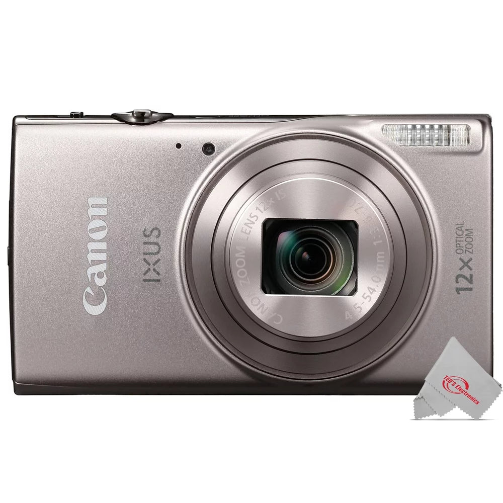 12X Optical Zoom Digital Camera (Silver) S46238