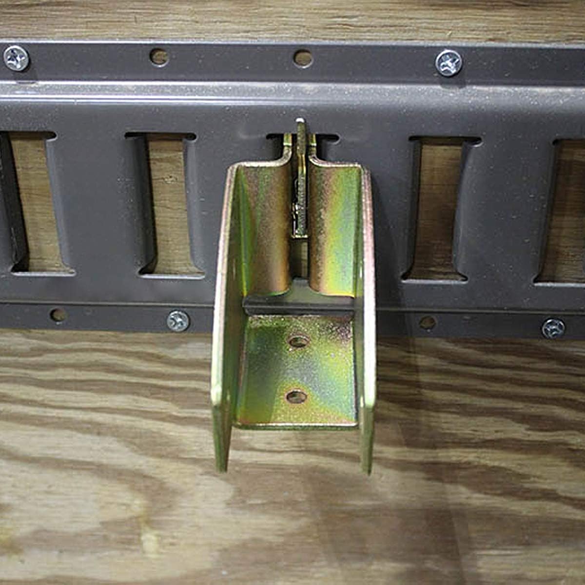 10 Packs E Track Wood Beam Socket Fittings Brackets Accessories Cargo Storage Lumber Bracket Y210595