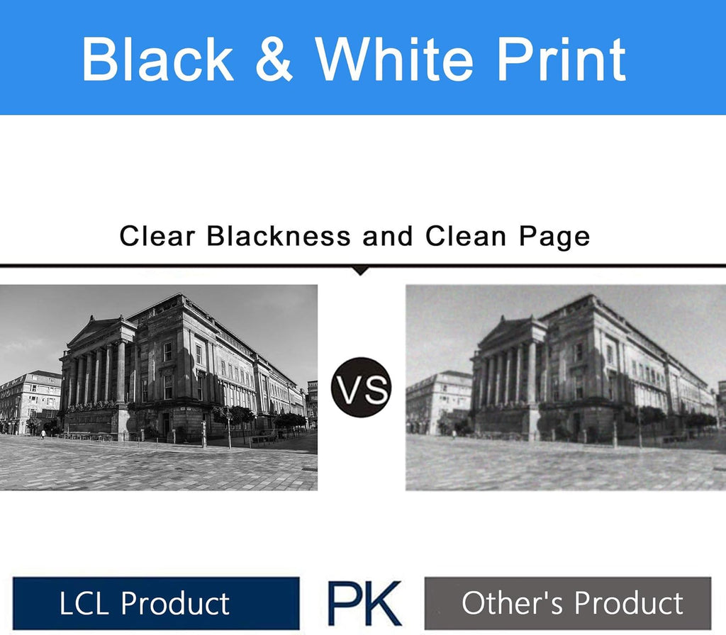 4-Pack Black Compatible Toner Cartridge N412