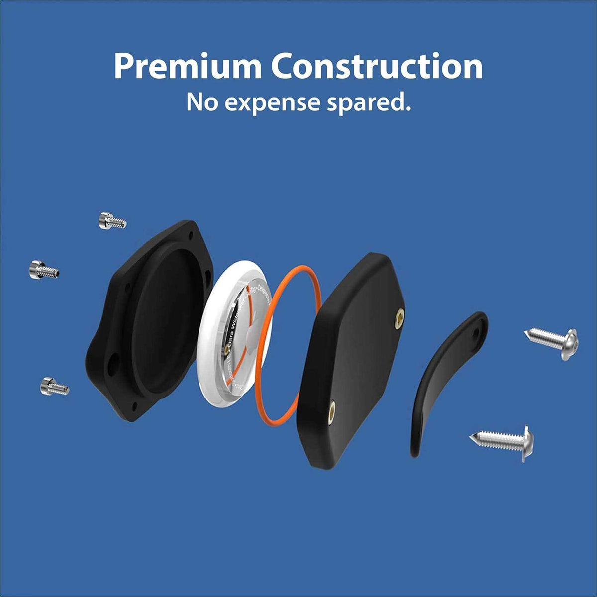 Waterproof AirTag Dog Collar Mount Q334