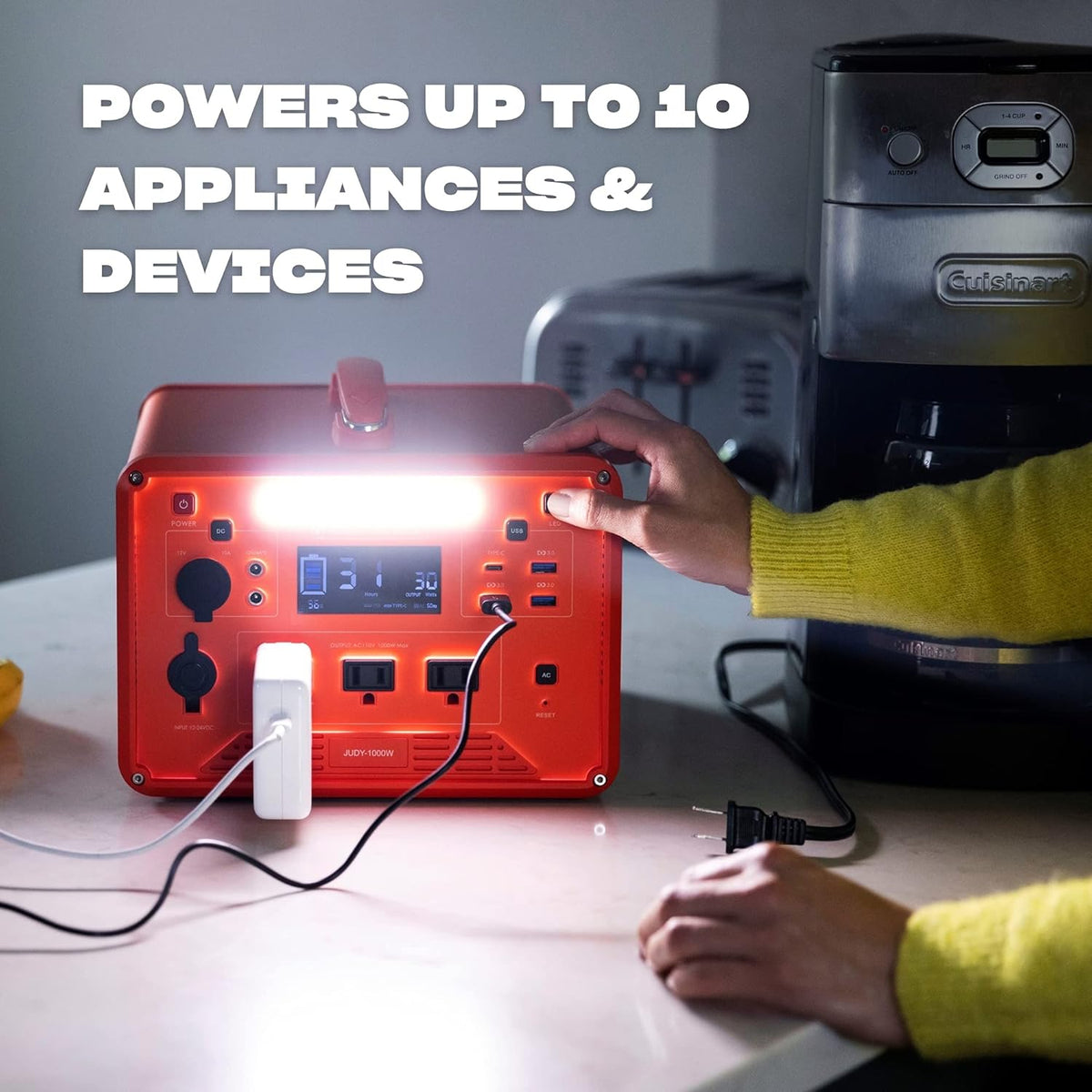 Portable 1000W Power Station K3483