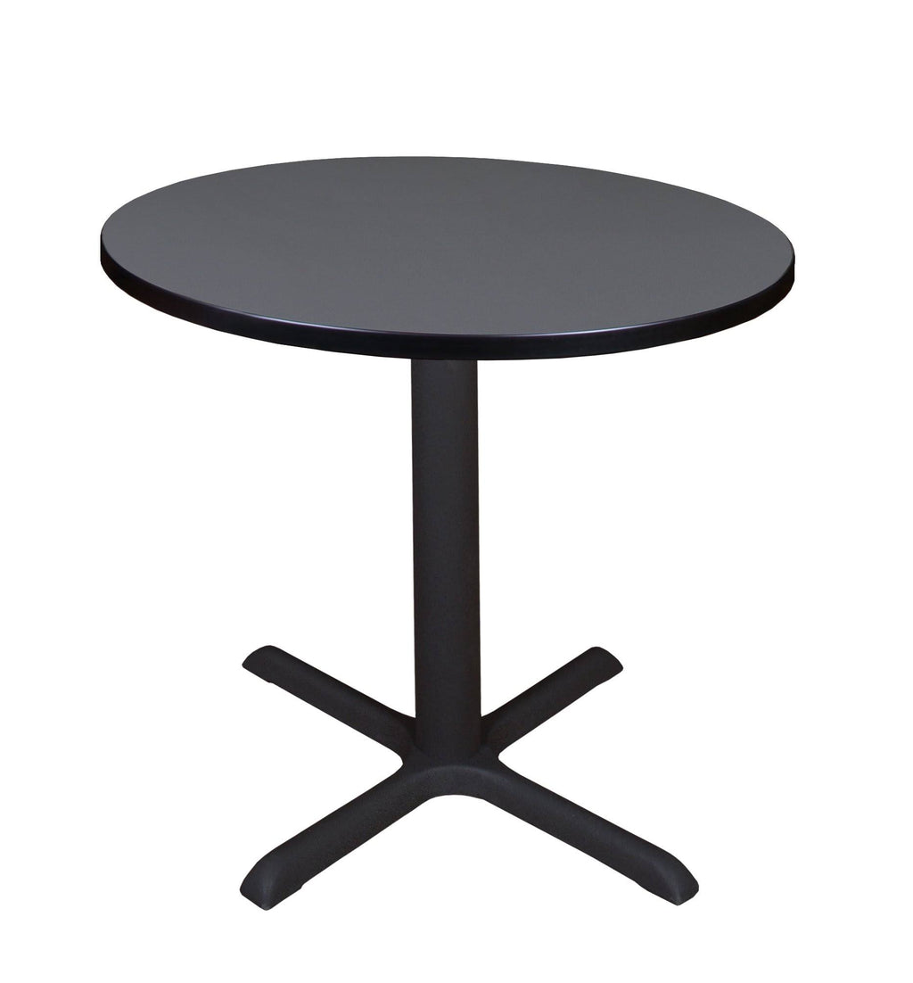 30x22 Round Breakroom Table Grey R863448