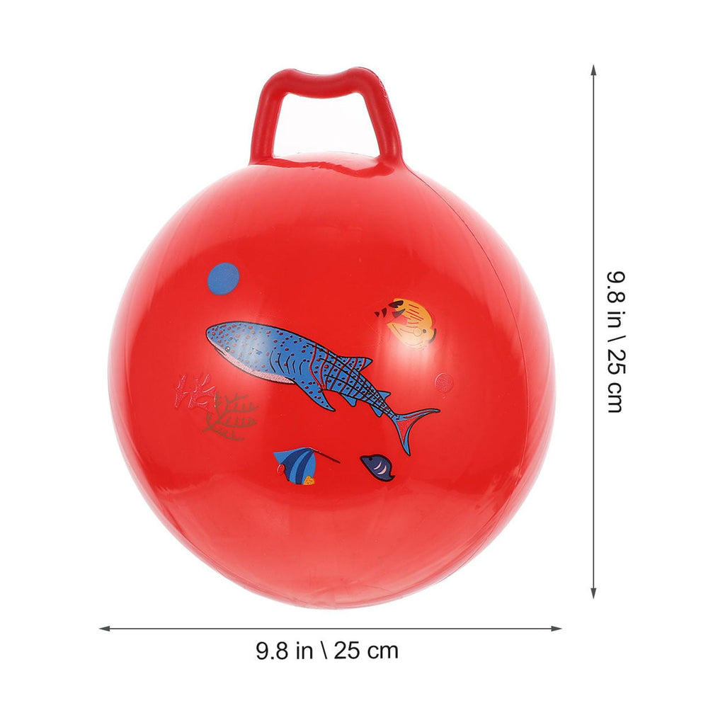 3Pcs Inflatable Hopper Balls with Handle V2649