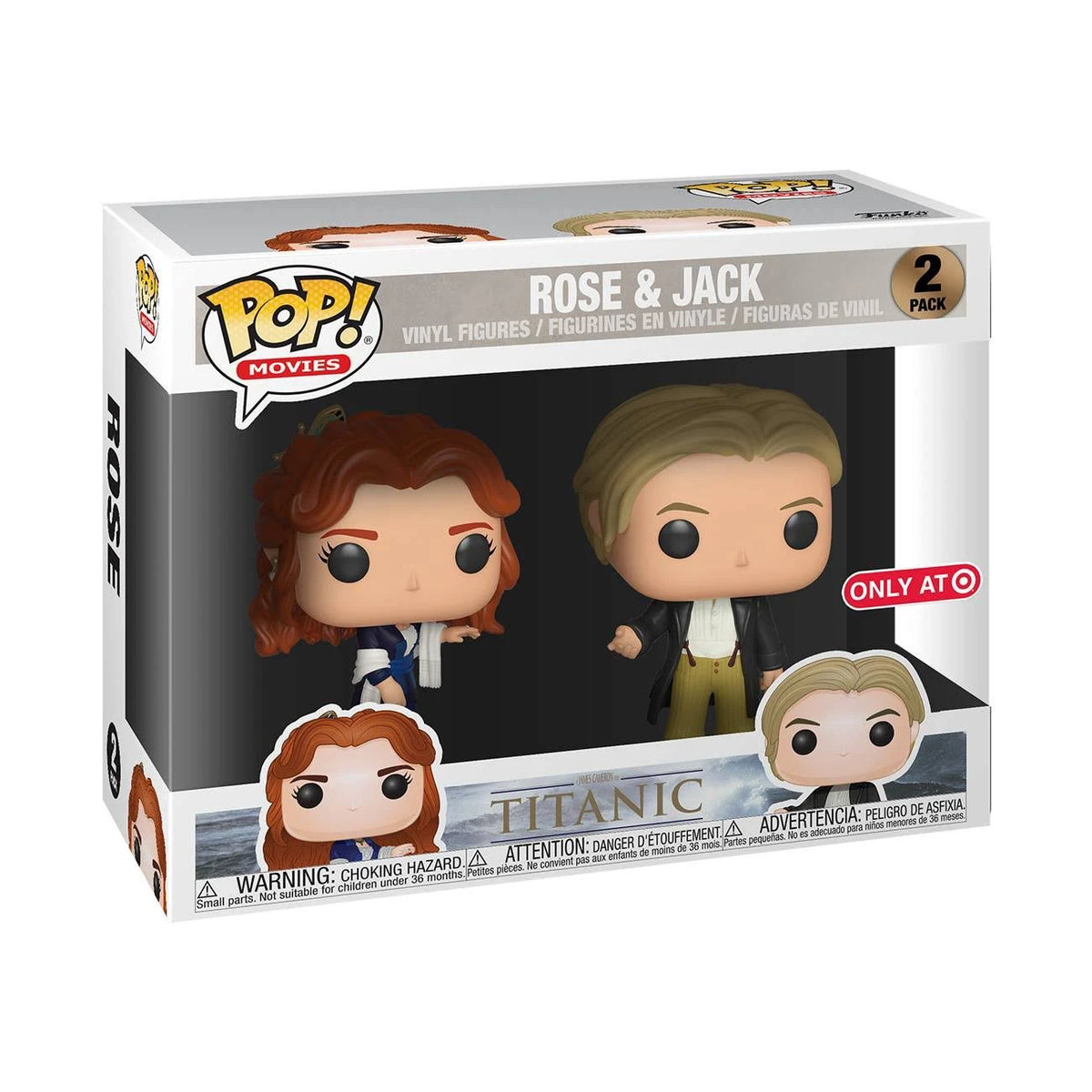 Rose and Jack Pop! Vinyl Figure 2-Pack X3835