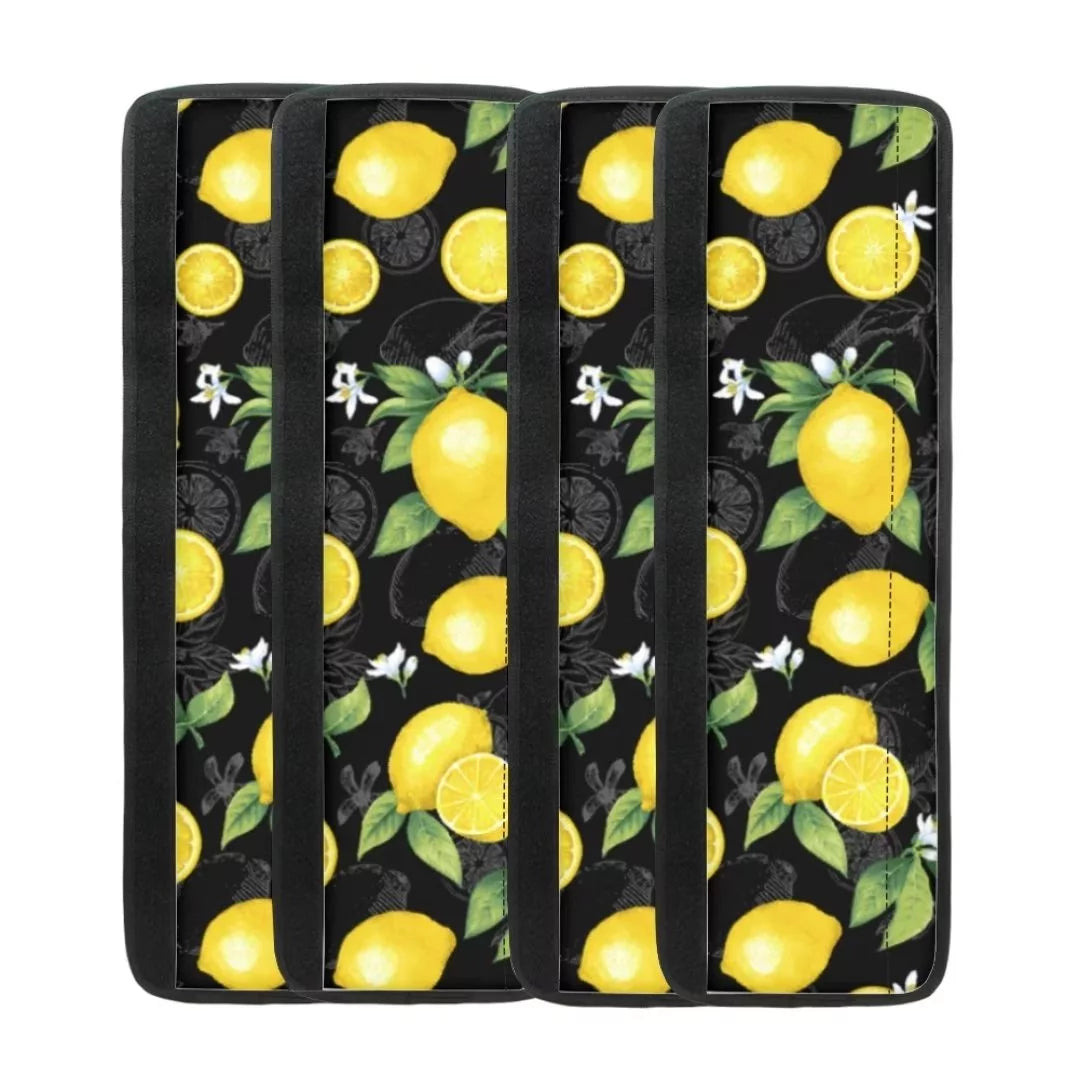 Lemon Refrigerator Door Handle Cover 4 Pieces J622273
