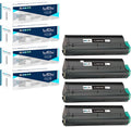 4-Pack Black Compatible Toner Cartridge N412