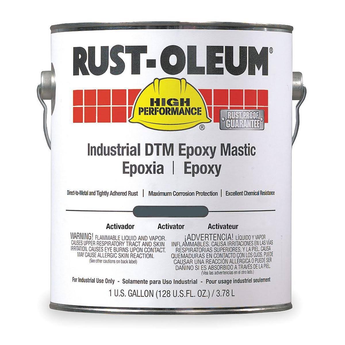 Black Epoxy Mastic Coating, 1 Gal K476169
