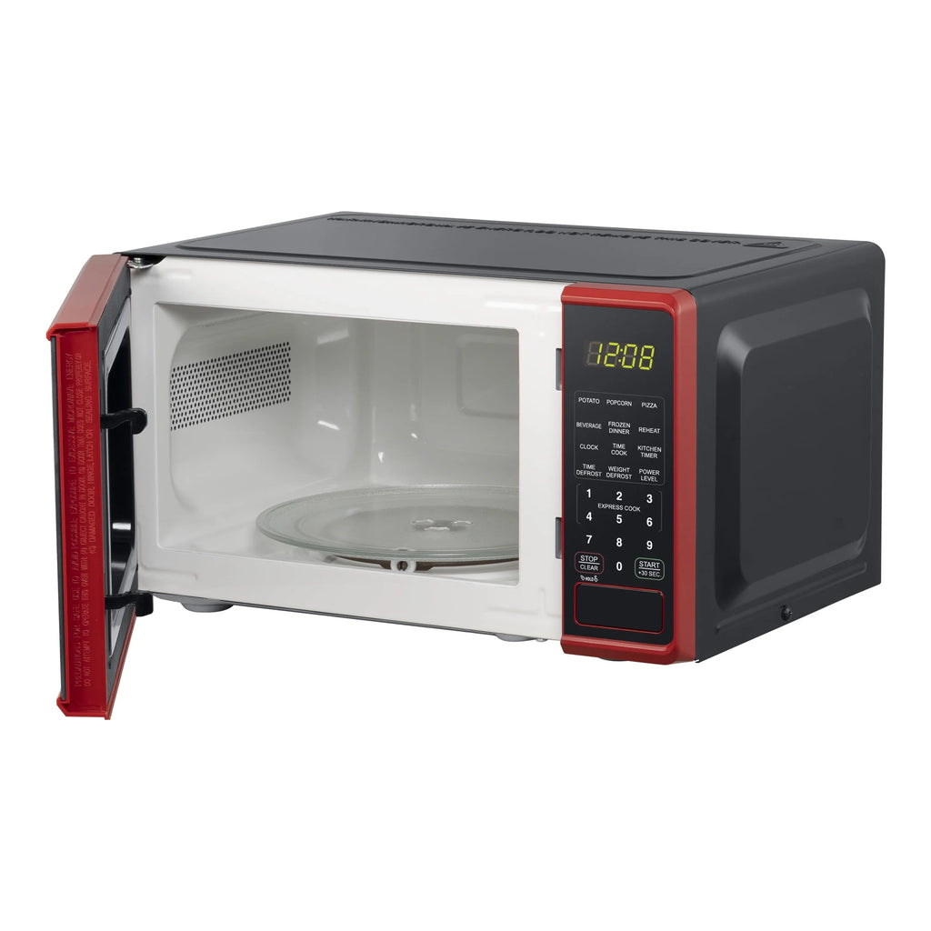 0.7 cu. ft. 700 Watts Red Countertop Microwave Oven A8474
