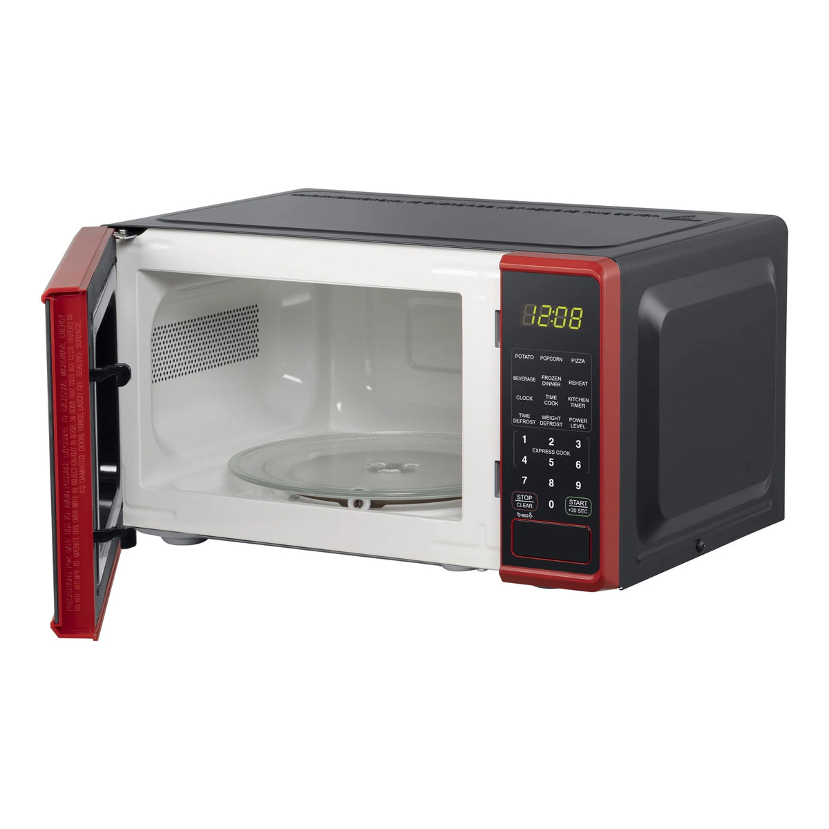 0.7 cu. ft. 700 Watts Red Countertop Microwave Oven A8474