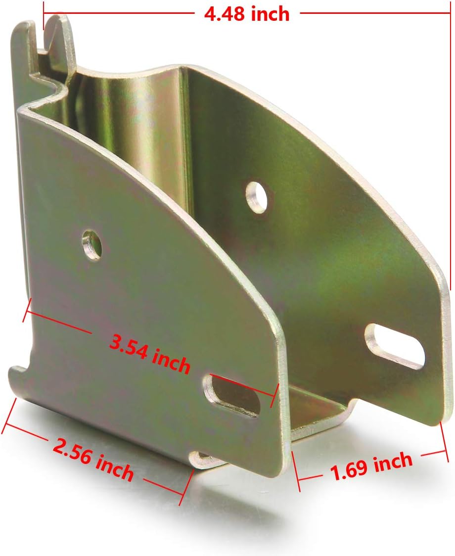 10 Packs E Track Wood Beam Socket Fittings Brackets Accessories Cargo Storage Lumber Bracket Y210595