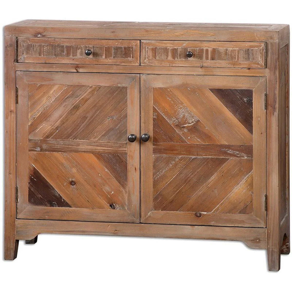 Reclaimed Wood Console Cabinet K59988