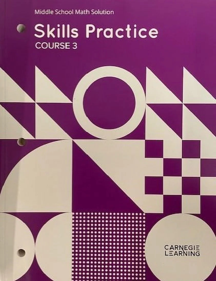 Middle School Math Solution Skills Practice Course 3 L199