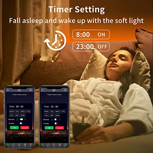 100ft RGB Music Sync Color Changing Led Strip Lights O3810