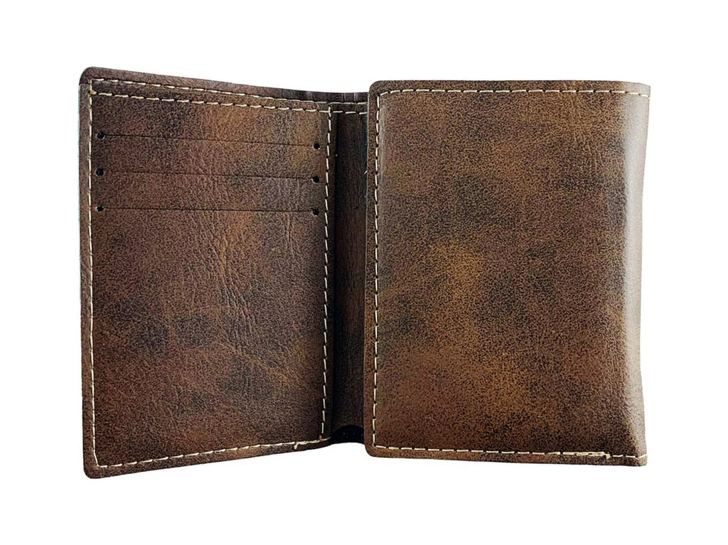Rustic Leather Wallet W174