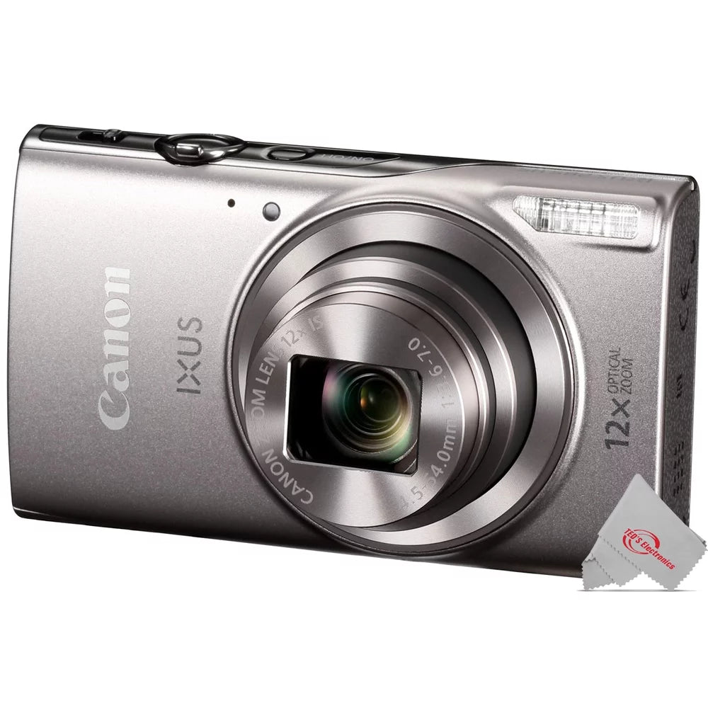 12X Optical Zoom Digital Camera (Silver) S46238