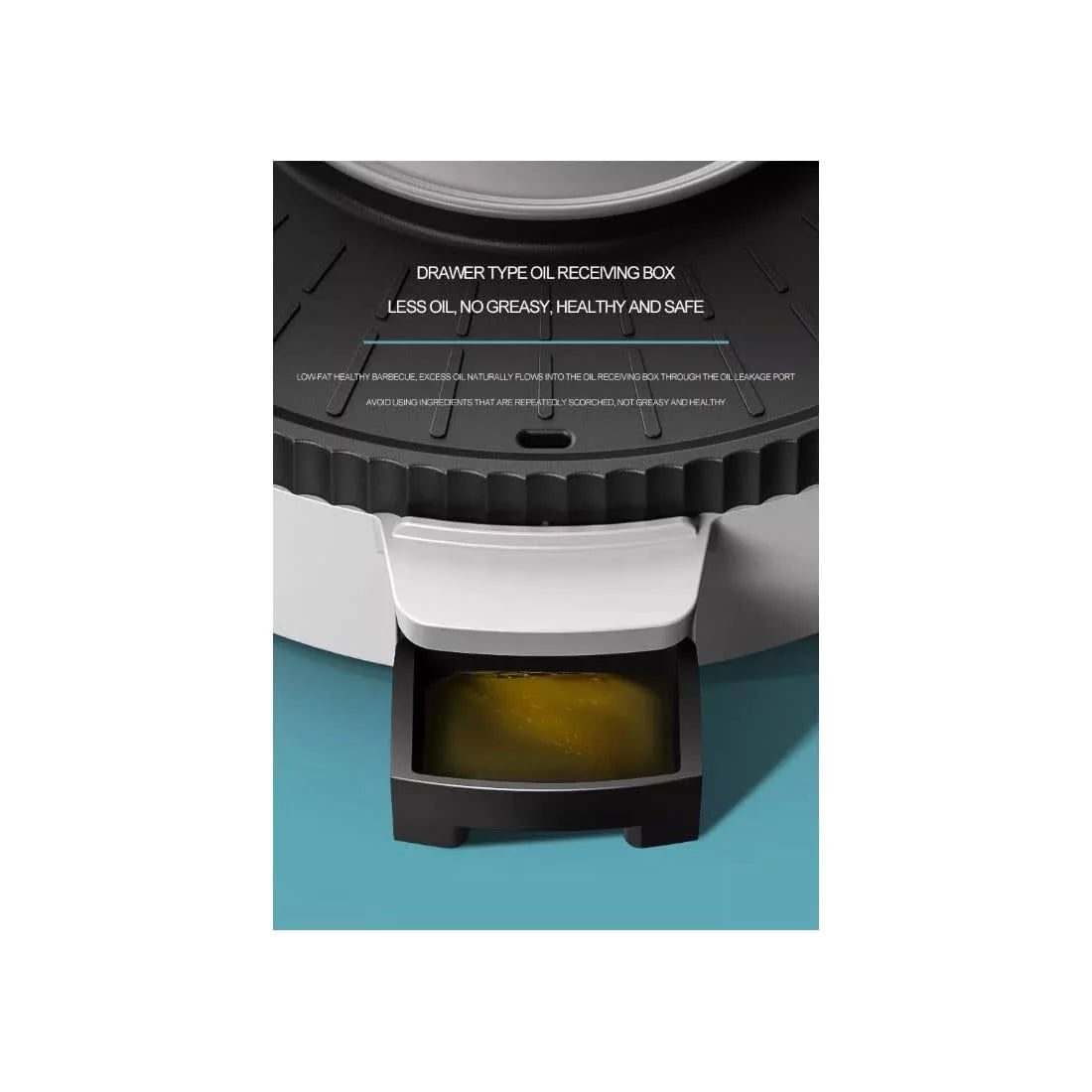 2 in 1 Non-Stick Electric Grill and Hot Pot C8204