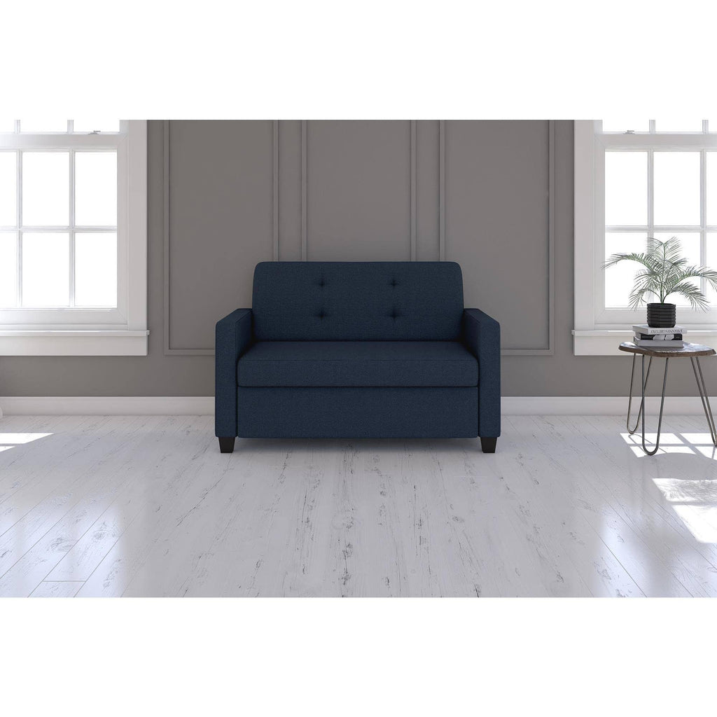 Blue Sleeper Sofa S9818