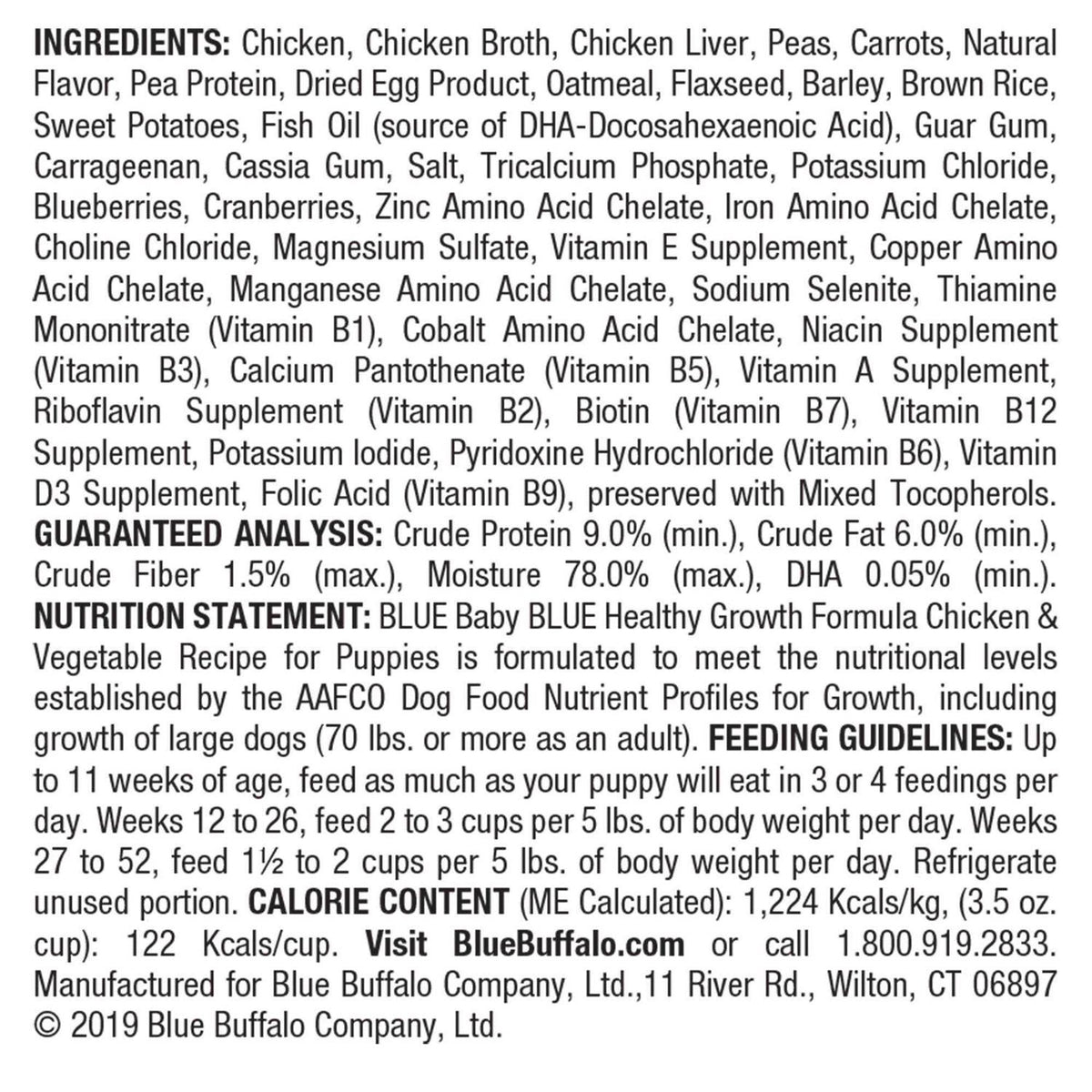 Natural Puppy Wet Dog Food B4151