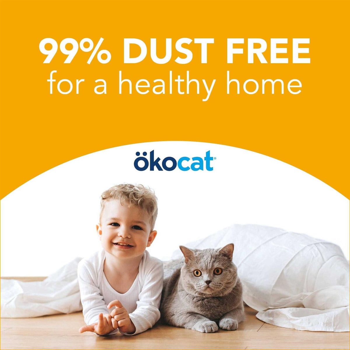 Unscented Clumping Wood Cat Litter M64607