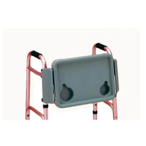Gray Walker Tray with Two Cup Holders T843