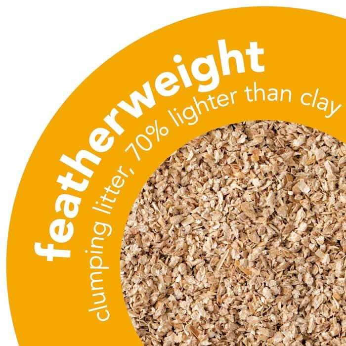 Unscented Clumping Wood Cat Litter M64607