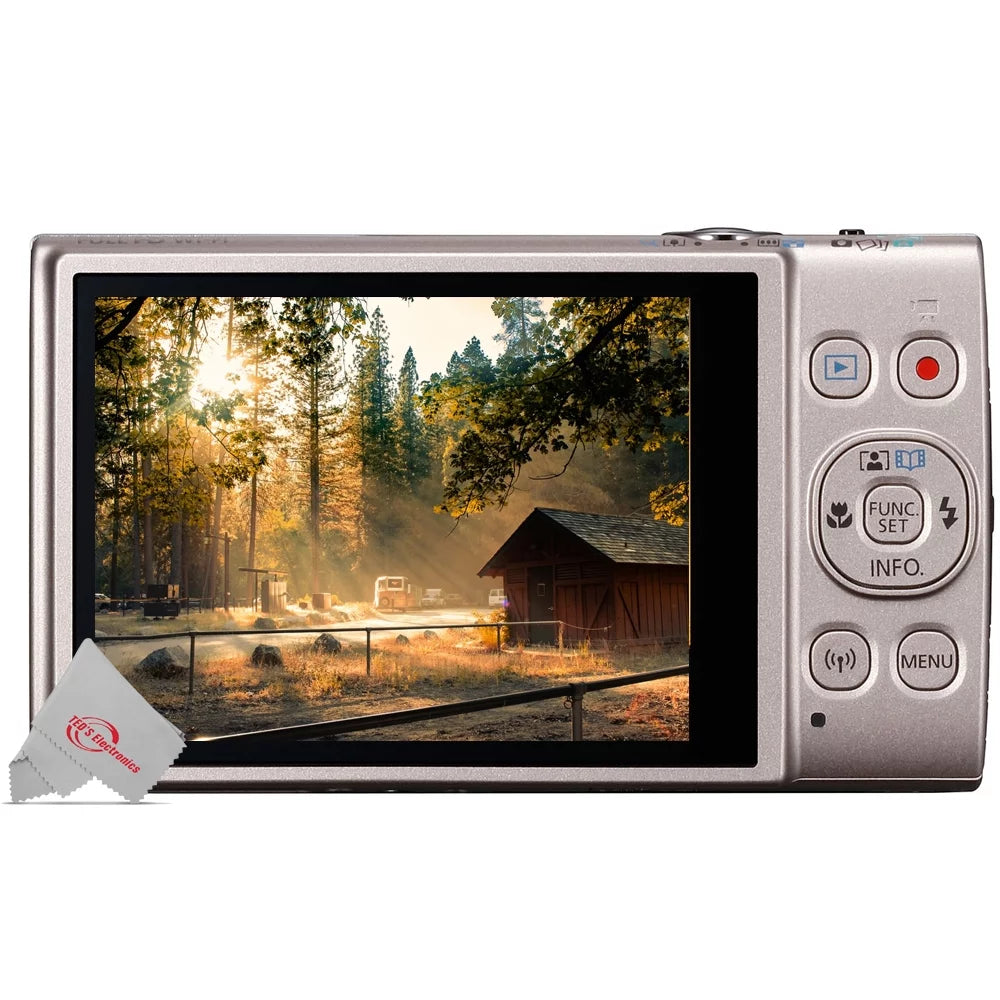 12X Optical Zoom Digital Camera (Silver) S46238