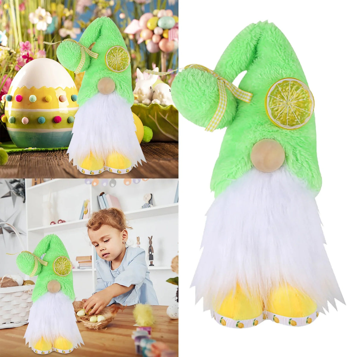 Plush Forest Elf Doll Home Decor T582605