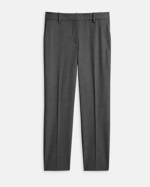 Black Wool Pant O684