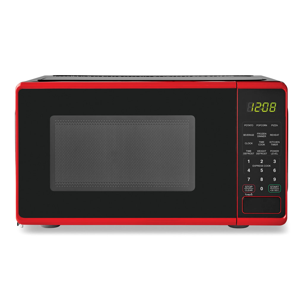 0.7 cu. ft. 700 Watts Red Countertop Microwave Oven A8474