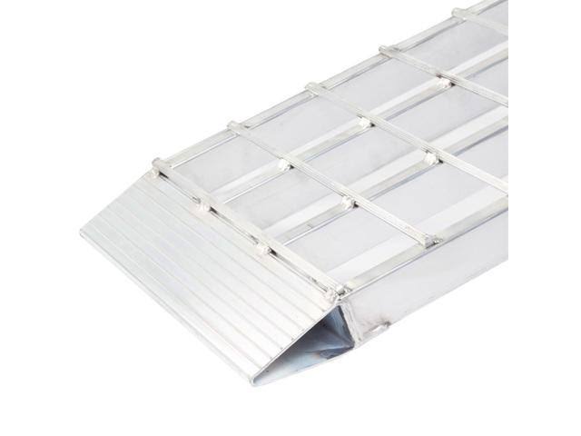 Single Runner Folding Aluminum Motorcycle Ramp V7047