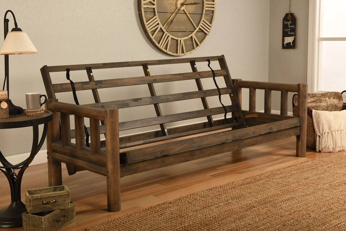 Rustic Walnut Futon Frame A2474