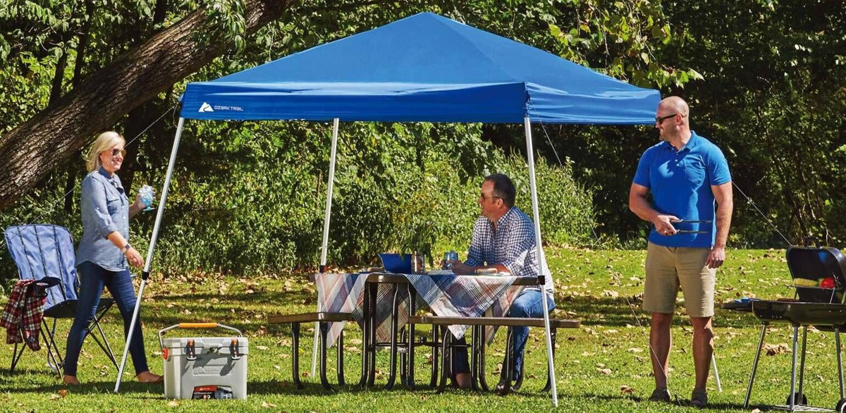 10' x 10' Blue Pop-up Canopy U214