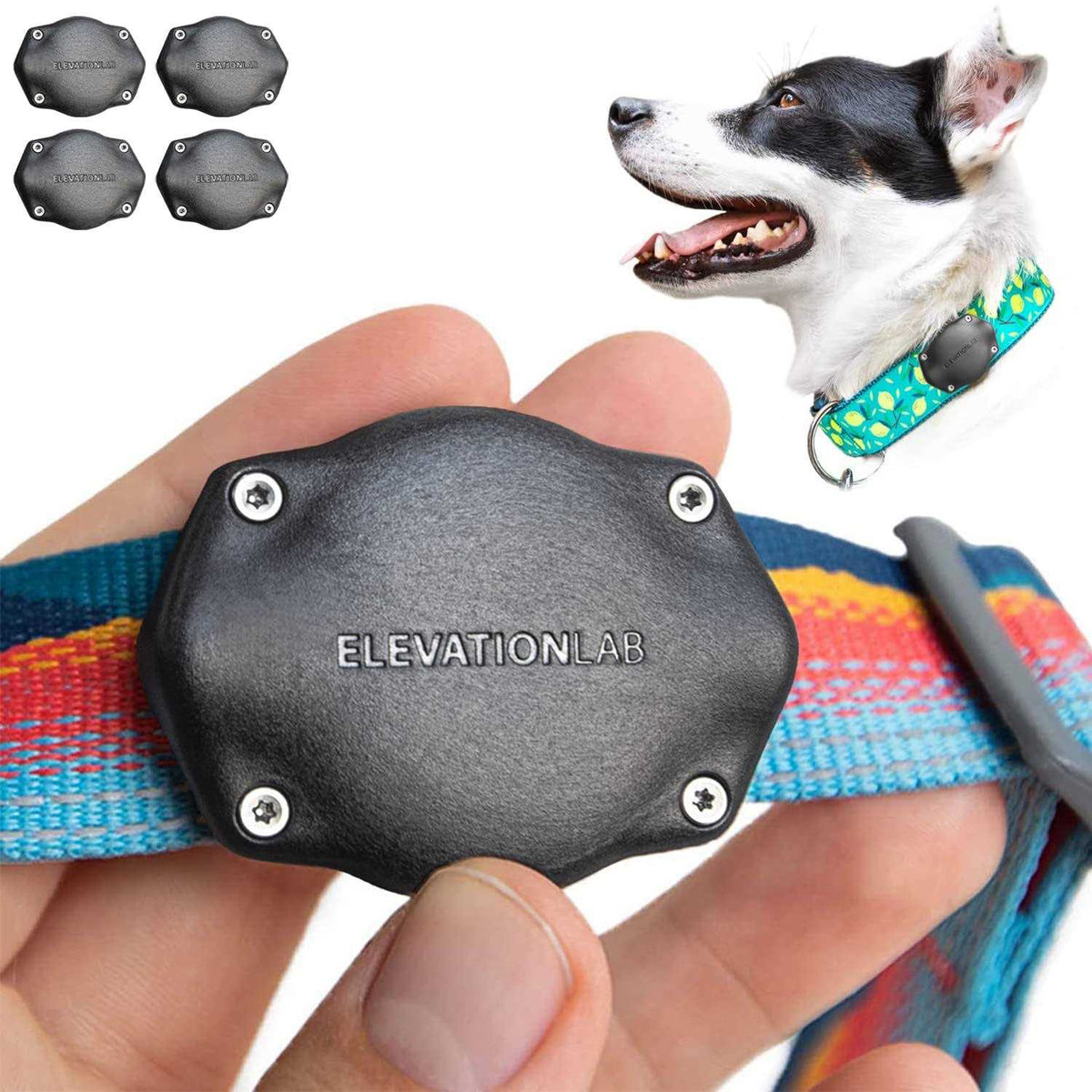 Waterproof AirTag Dog Collar Mount Q334